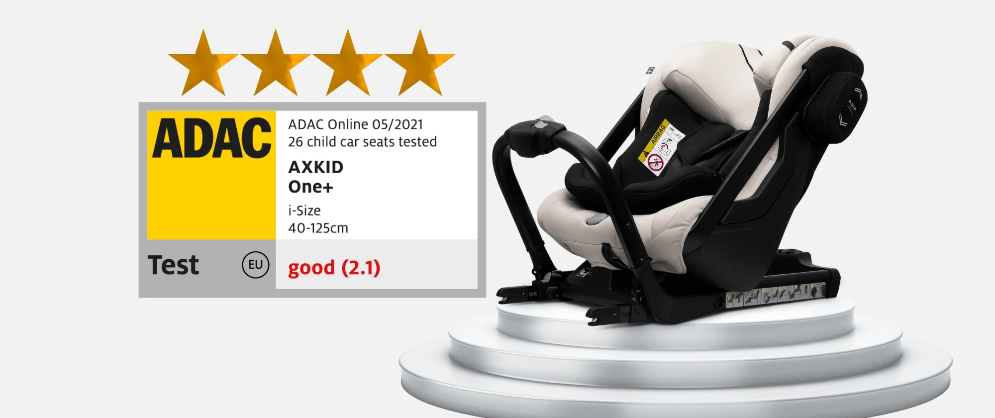 Axkid ONE Testvinner – Best i klassen 0-7 år