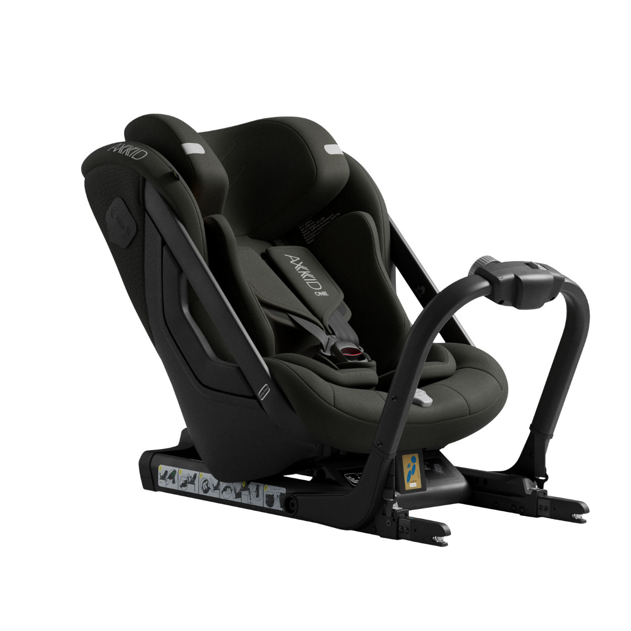 axkid one 3 forest moss green side view 5