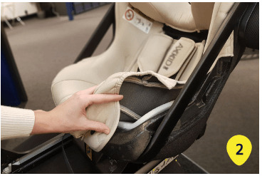 Wash the fabric of car seat Axkid ONE 2.