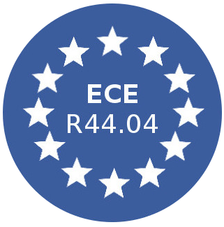 Approved according to ECE R44/04
