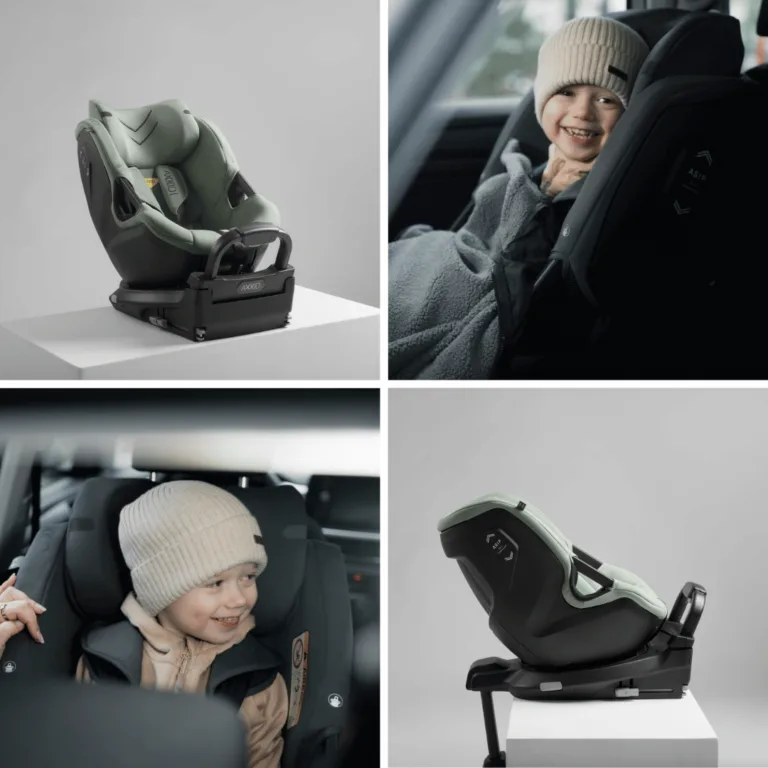 Axkid Spinkid – 180° Rotating Rear-Facing Car Seat Axkid
