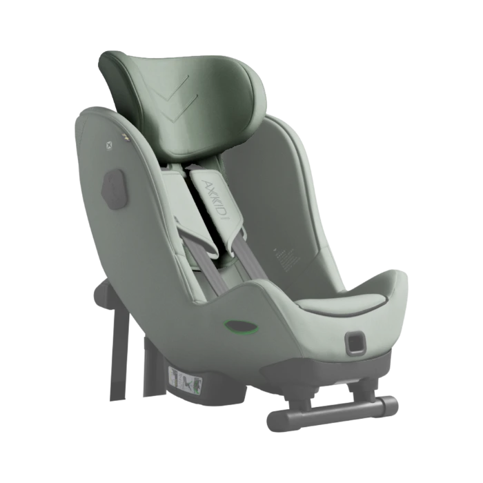 Axkid Stoffbezug Kopfstütze Minikid 4 Max - Nordic Bloom Green
