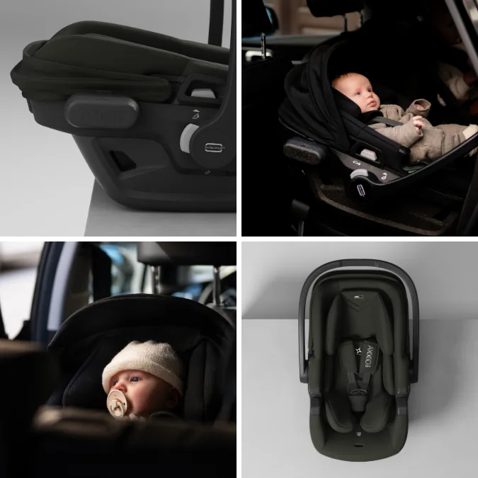 Axkid Zero Pro i-Size newborn baby car seat