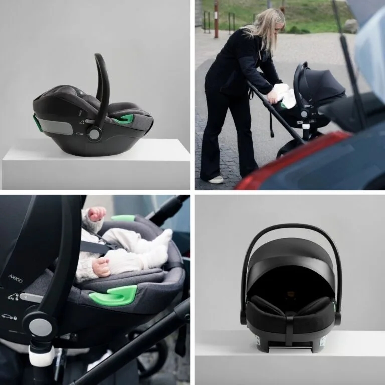 otroški avtosedež lupinica axkid gokid [40–87 cm] arctic mist grey