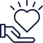 hand heart